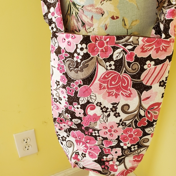 Handmade Pink Sparkle Crossbody Purse - Picture 3 of 5